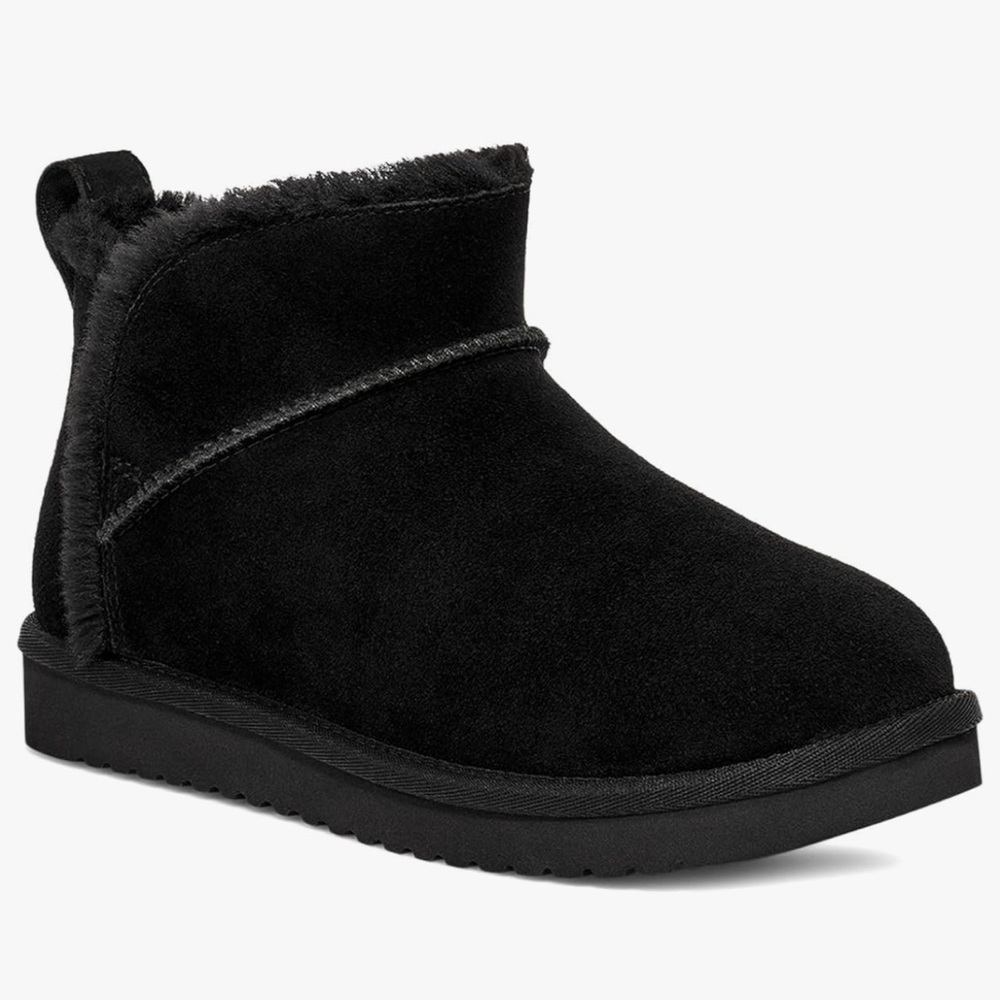 NWT, Koolaburra by UGG Women's Koola Ultra Mini Ankle Boot, Black, US 3